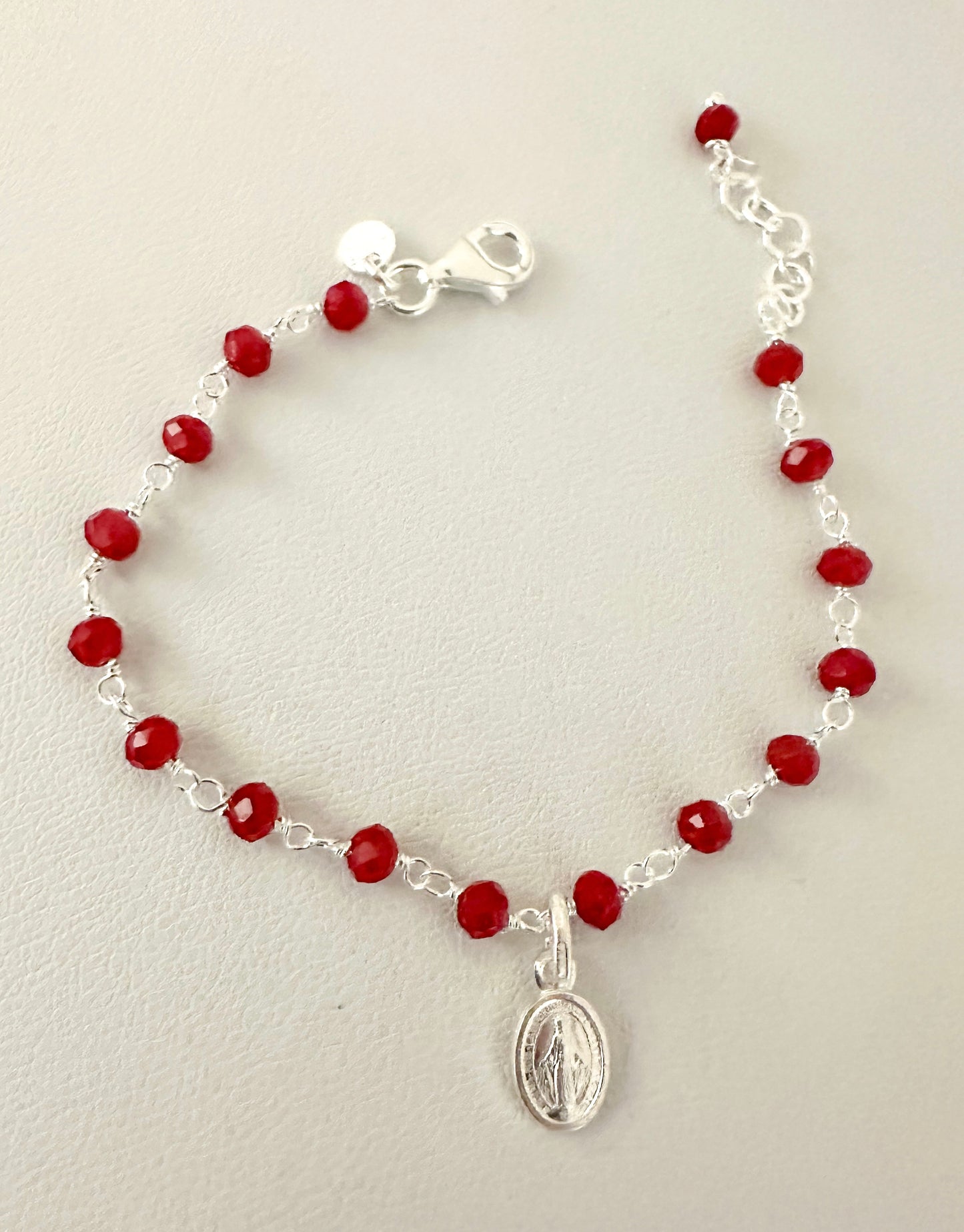 Pulsera para bebé plata 925 (Medalla Milagrosa)