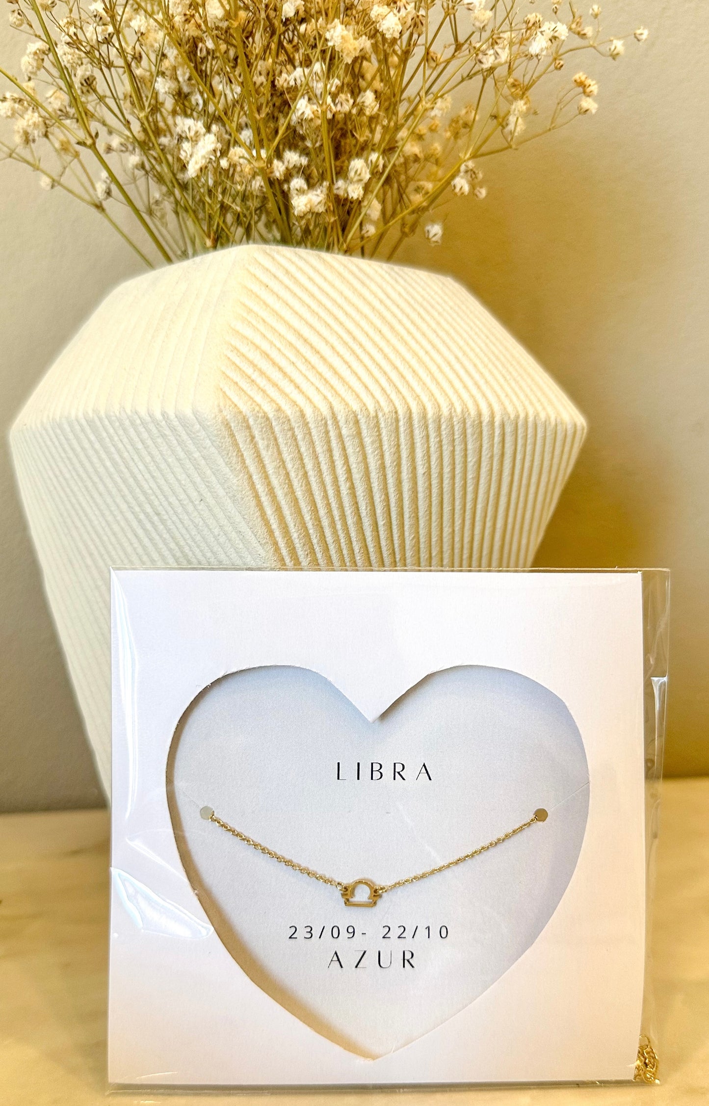 Cadena Signo Zodiacal Libra