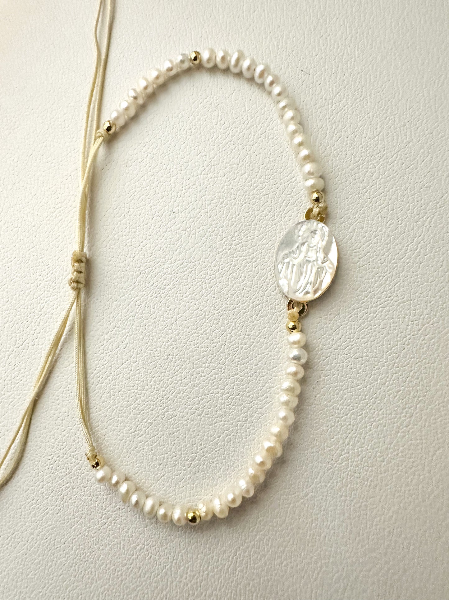 Medalla Milagrosa concha nácar