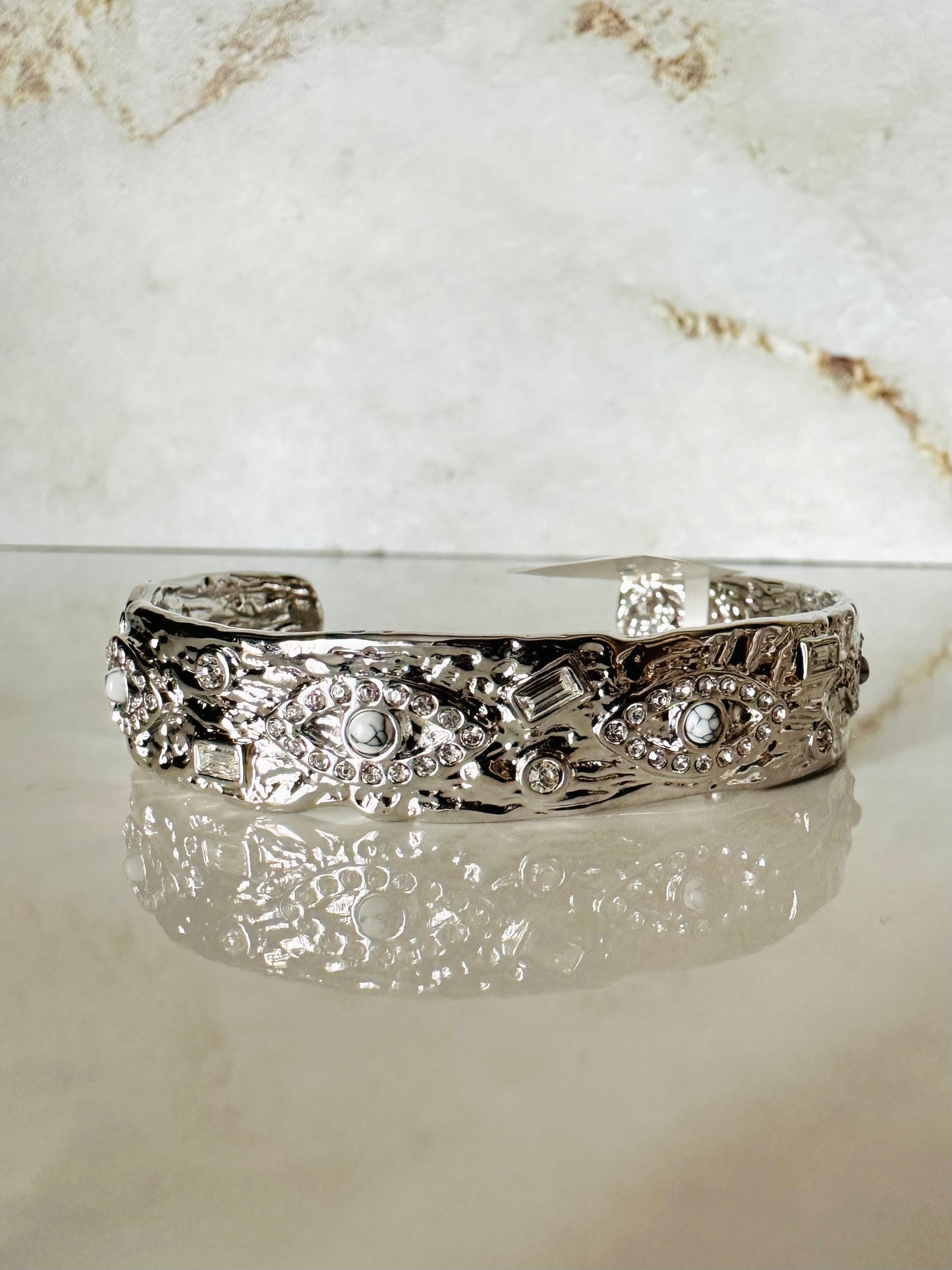 Bangle brazalete silver