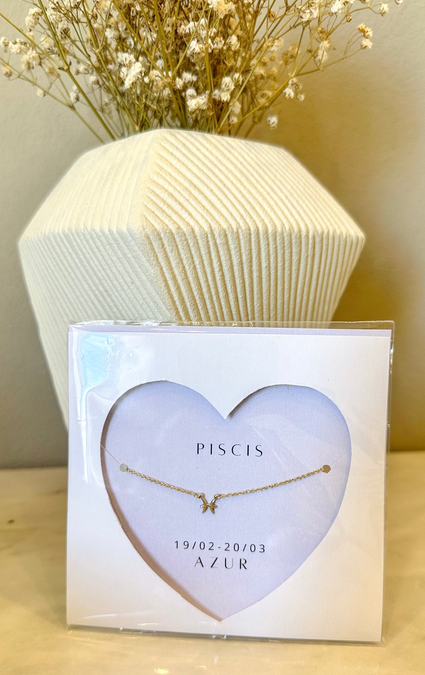 Cadena Signo Zodiacal Piscis