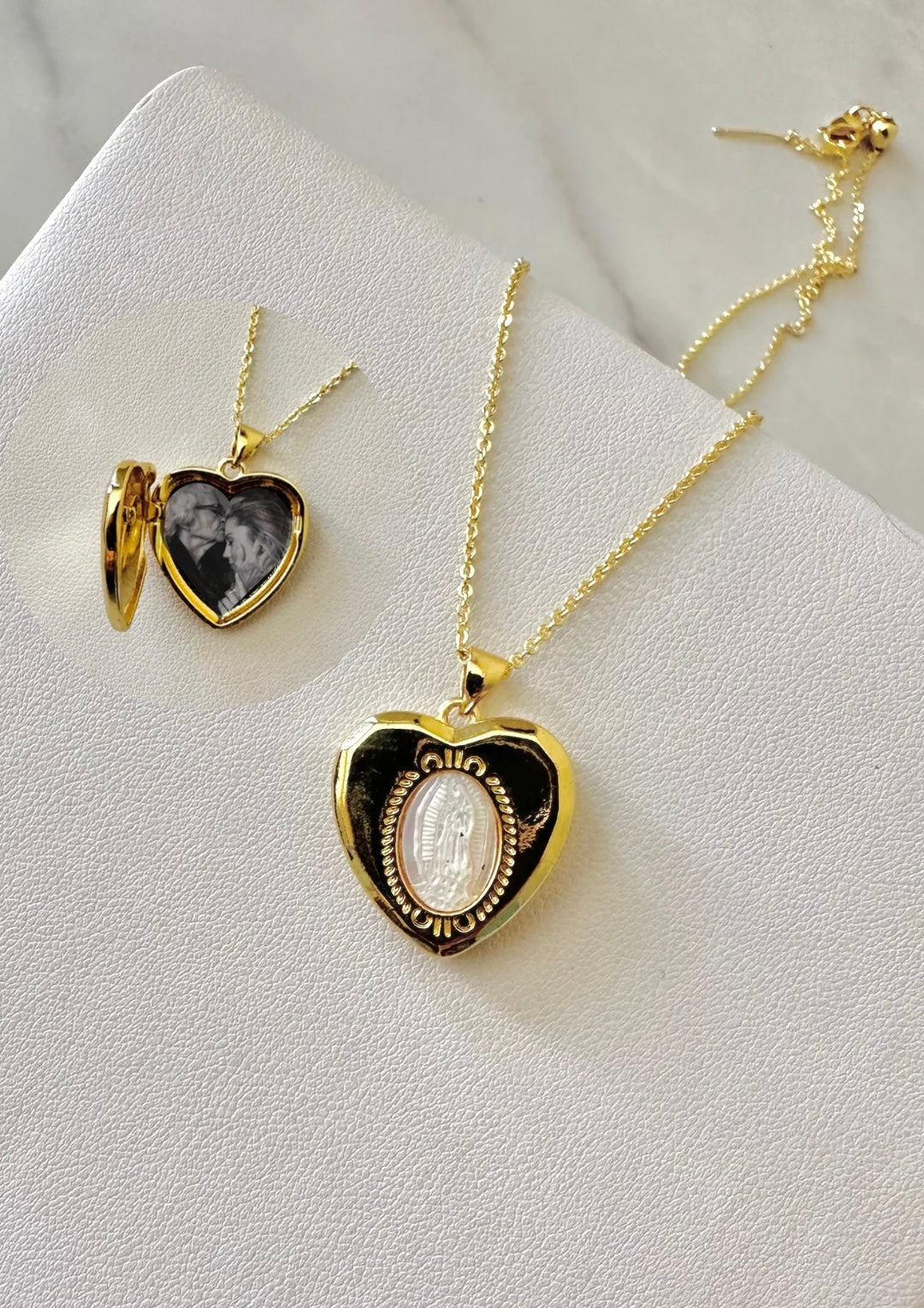 Relicario Virgen de Guadalupe (incluye foto)