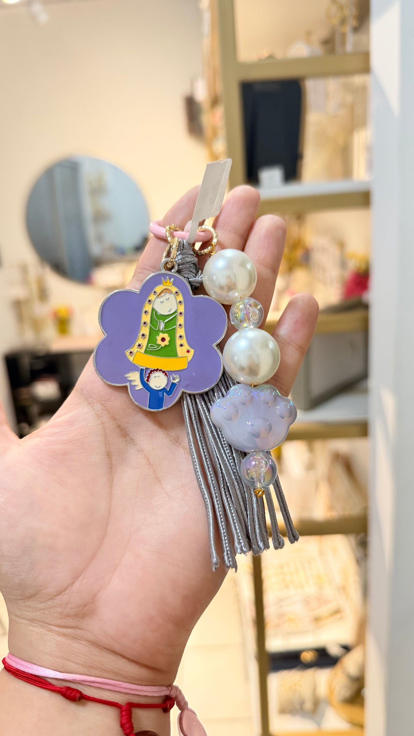 Llavero Virgencita ayúdame
