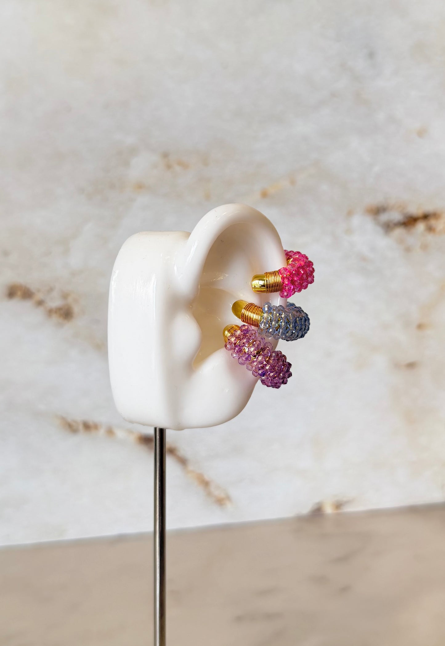 Crystal Color Earcuff