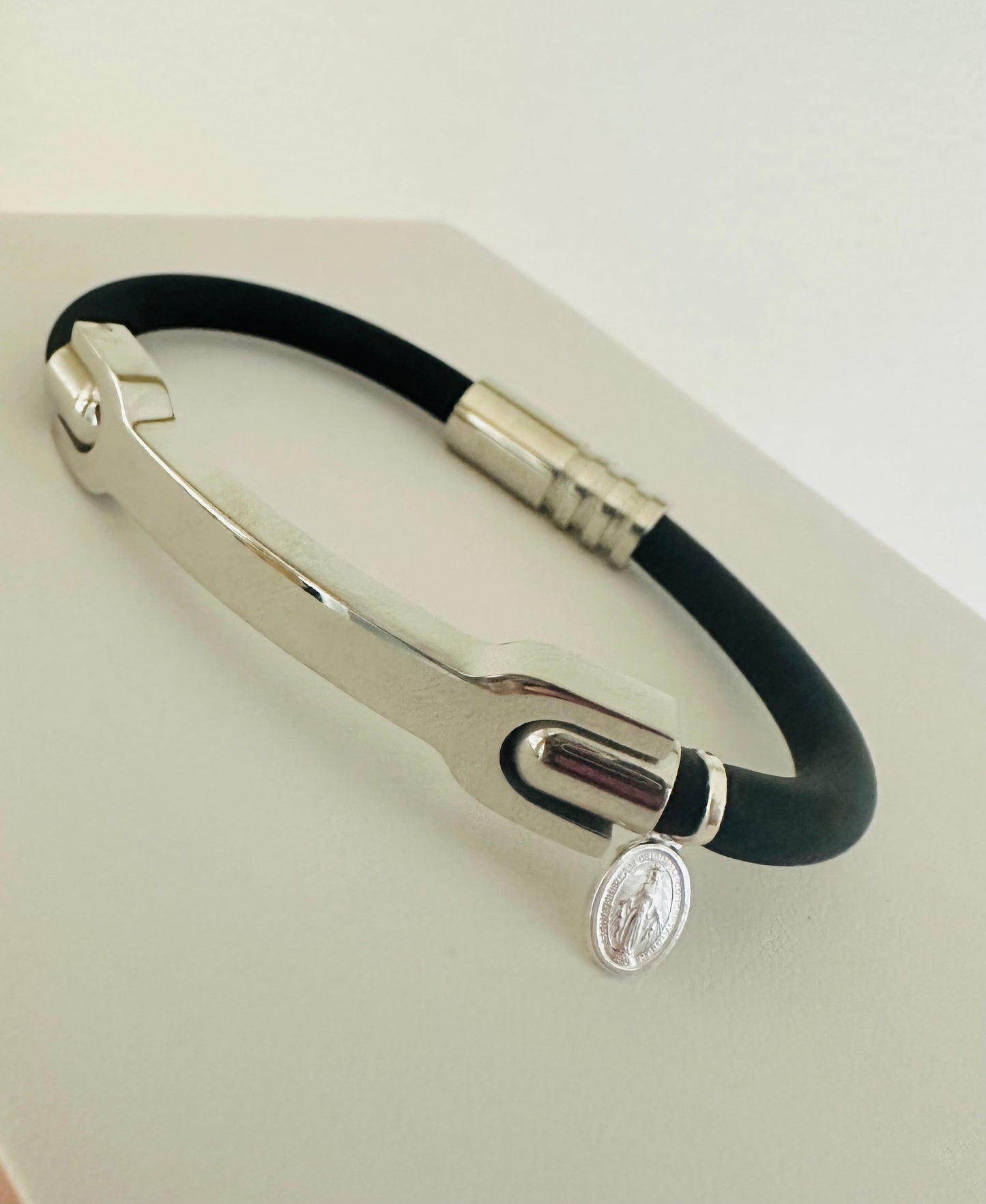 Medalla Milagrosa (plata 925 y acero)