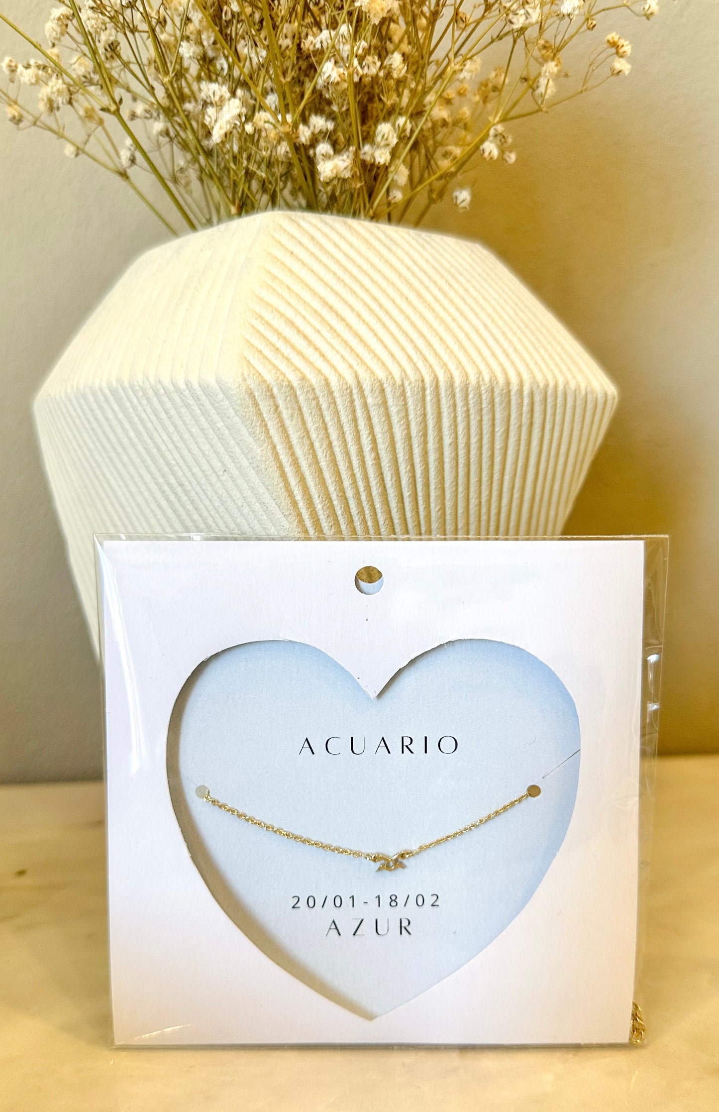 Cadena Signo Zodiacal Acuario