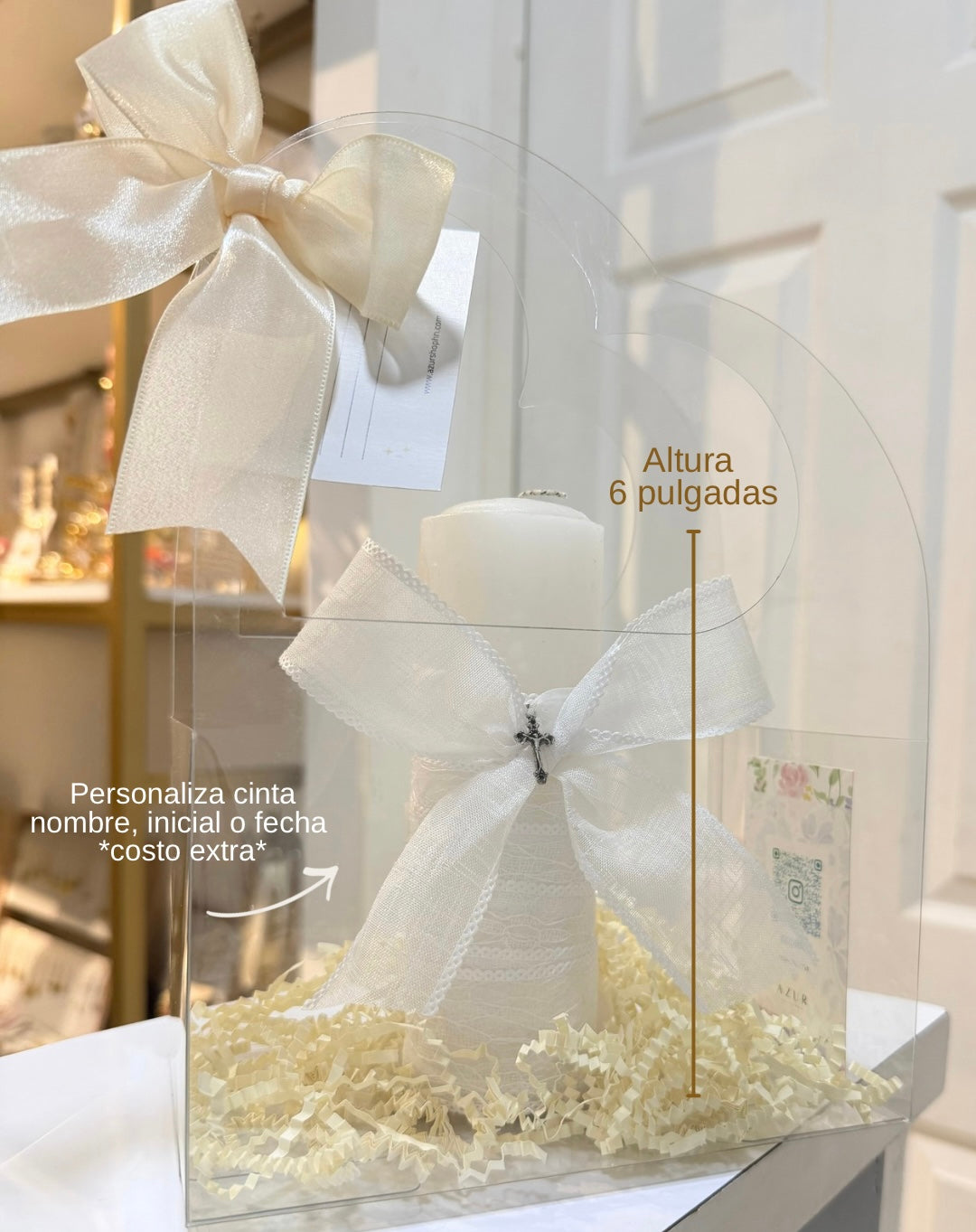 Pascualito para Bautizo 6” empaque de regalo