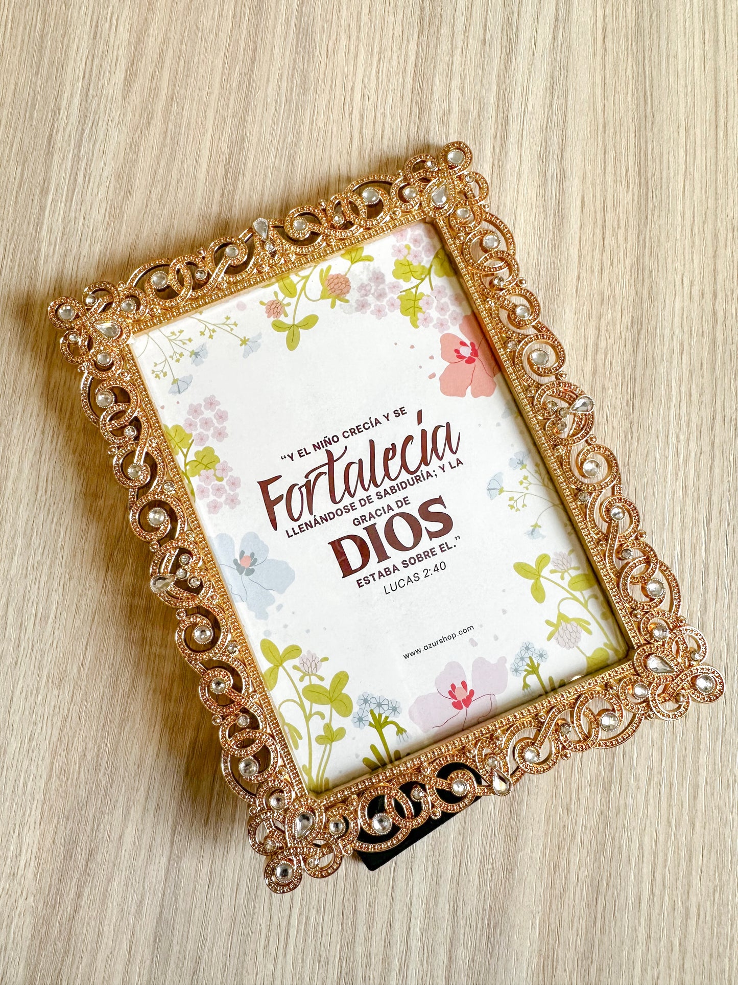 Retratará gold 5x7”