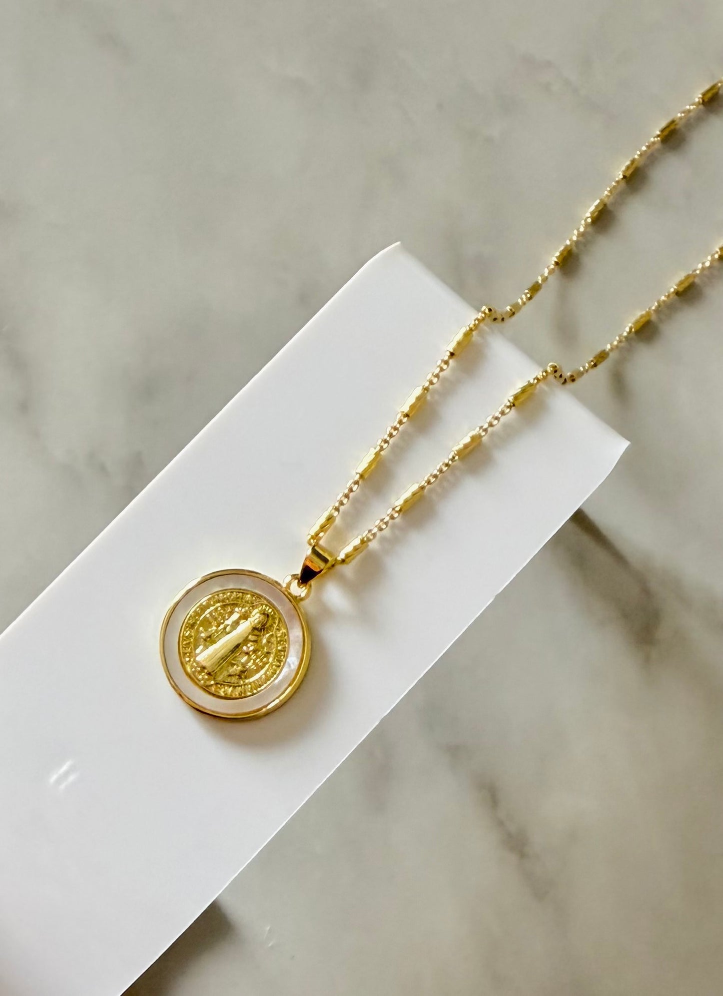 San Benito (plata 925 baño de oro)