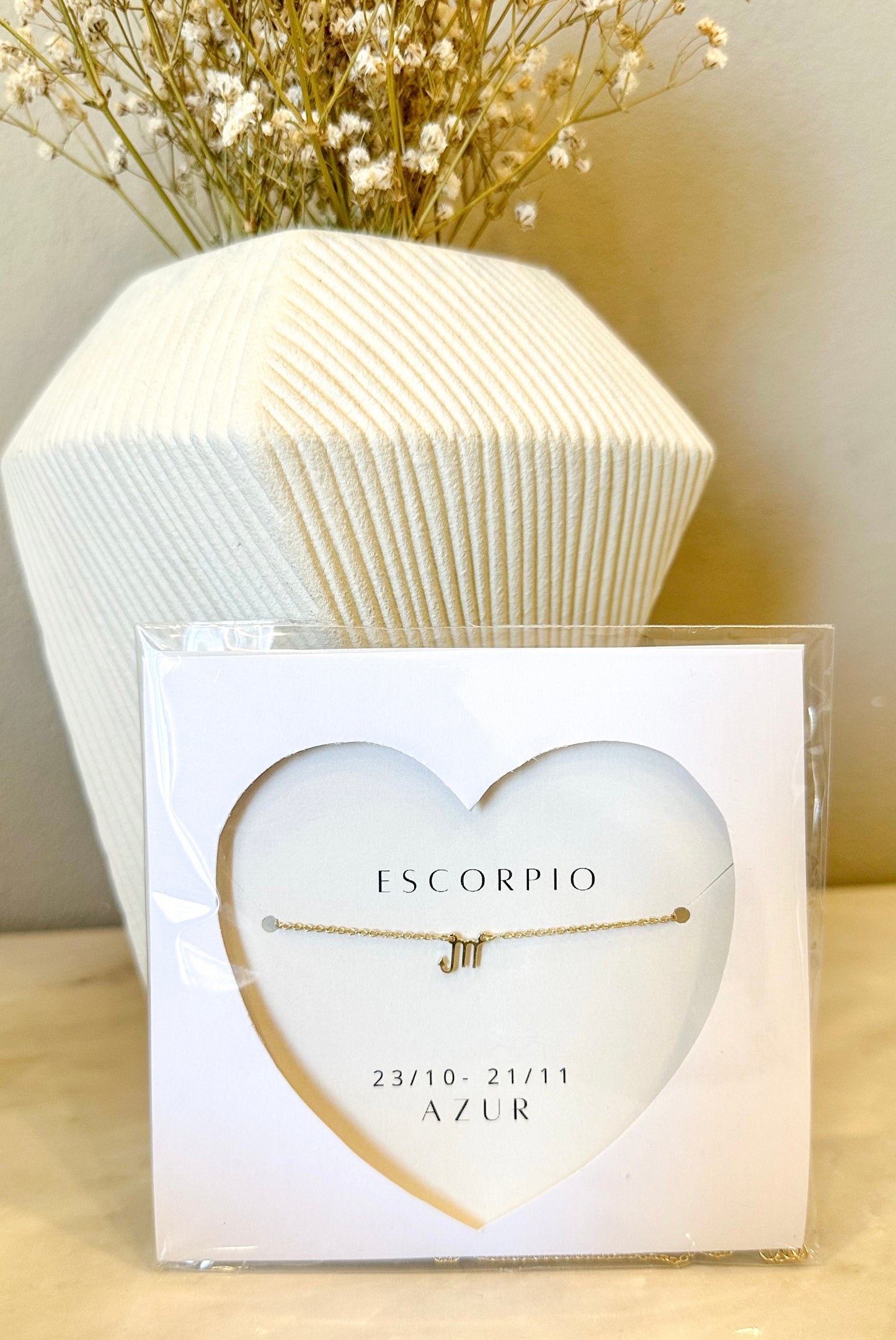 Cadena Signo Zodiacal Escorpio