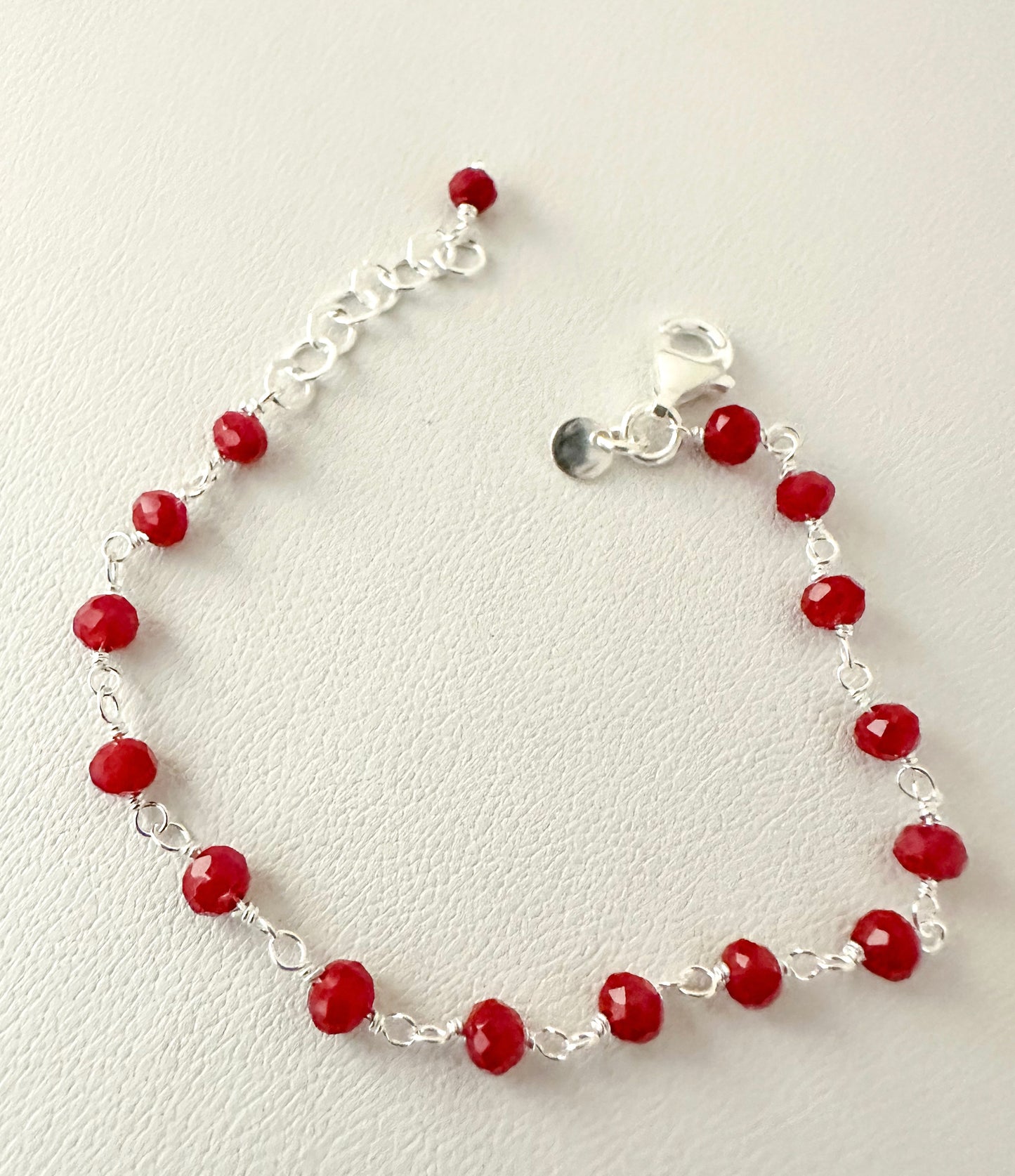 Pulsera de plata para bebé clásica