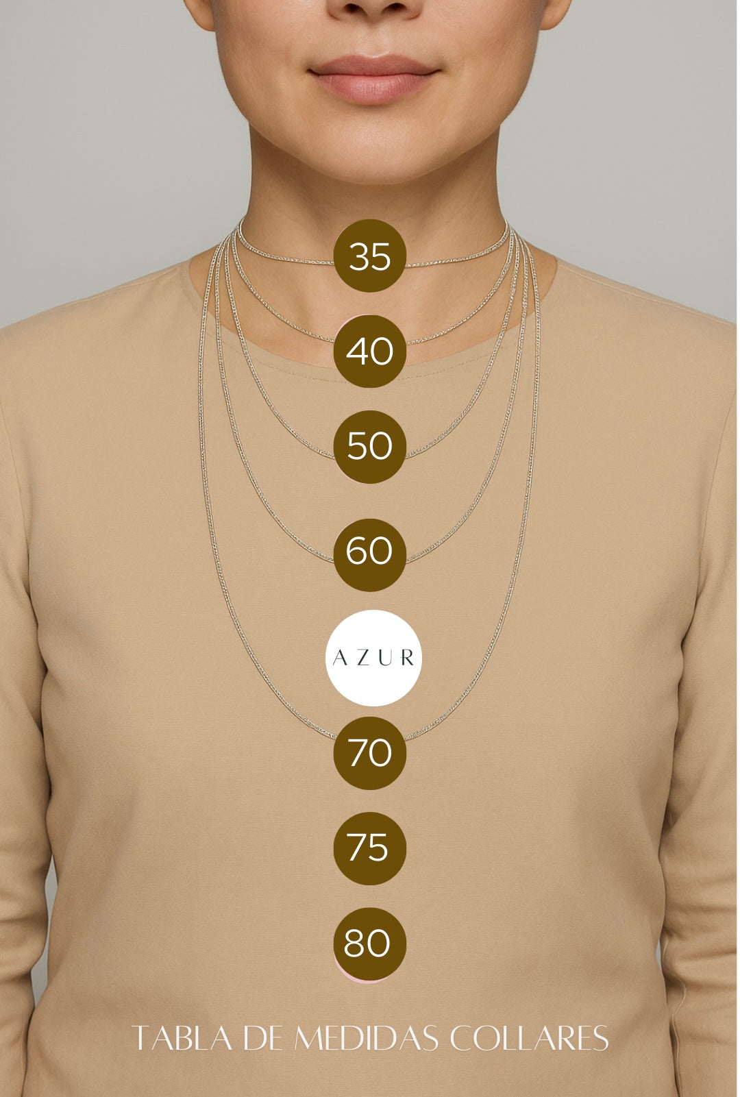 Collar Amatista simple (maxi collar)