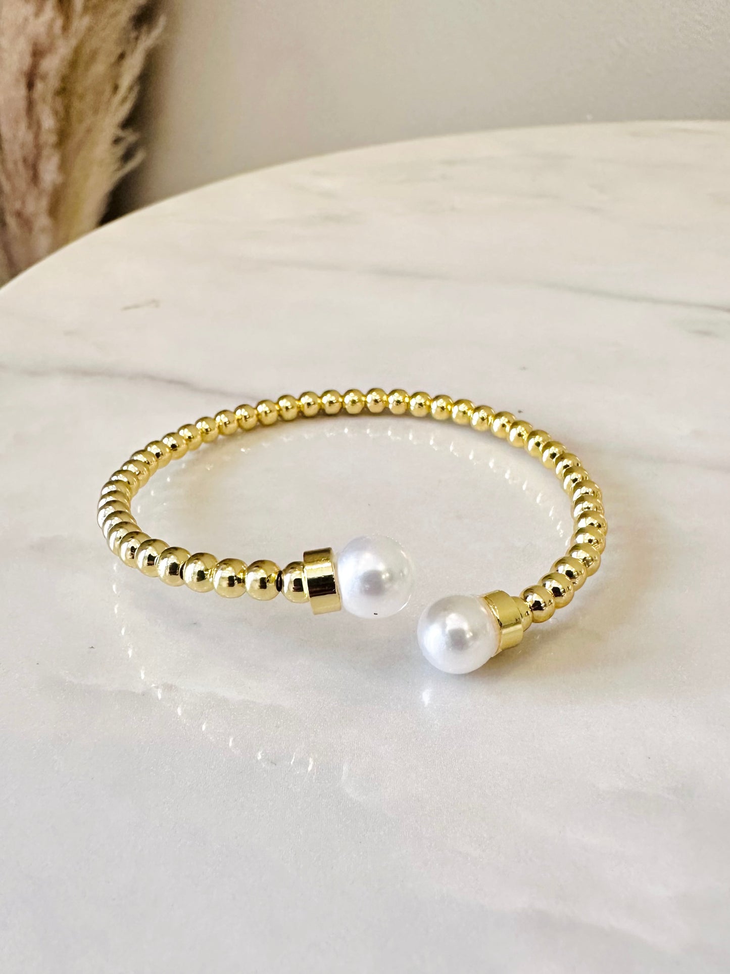 Bangle Perla Clásica
