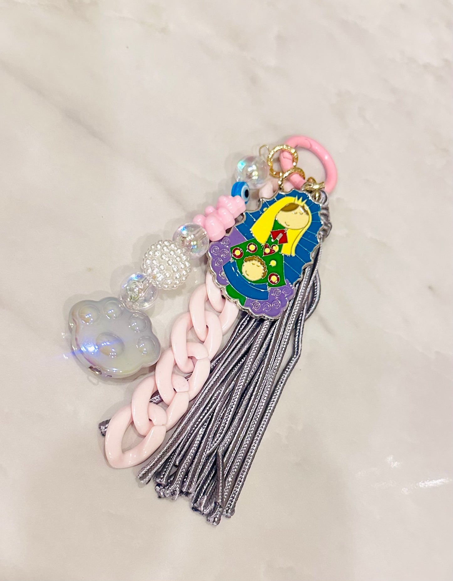 Llavero Virgencita ayúdame