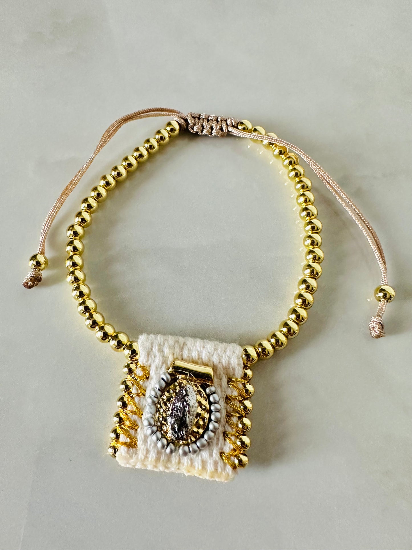 Pulsera Escapulario Virgen de Guadalupe