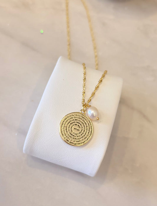 Medallita Padre nuestro