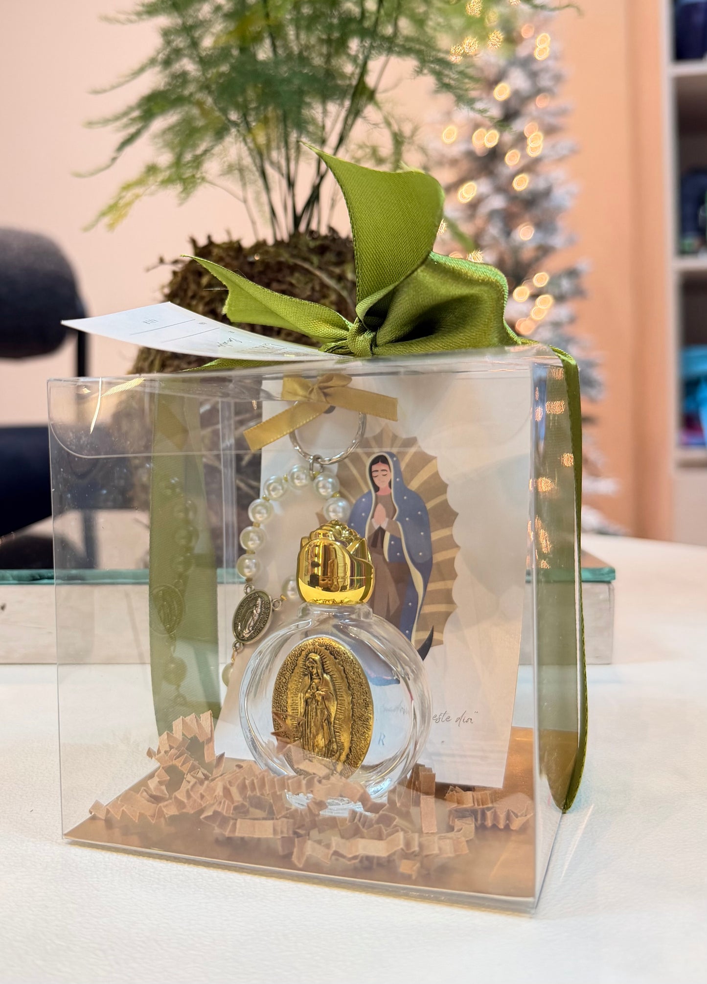 Caja de regalo navideña