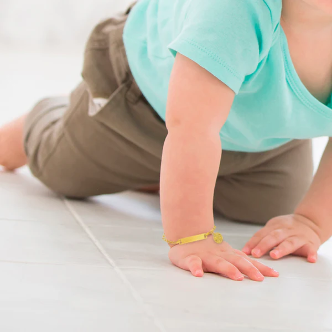 Pulsera Ángel de la Guarda Ddorado