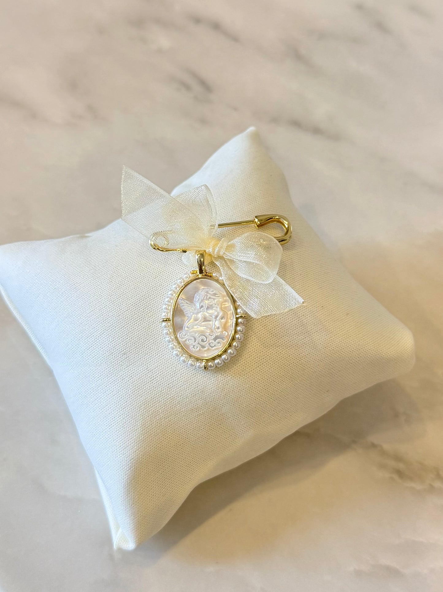 Ángel de mi Guarda (concha nácar)