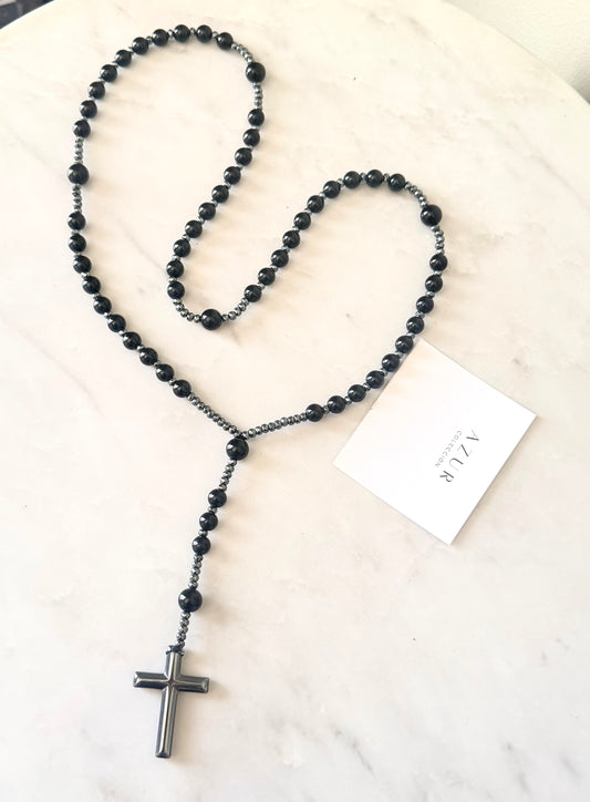 Rosario (piedra ojo de tigre)