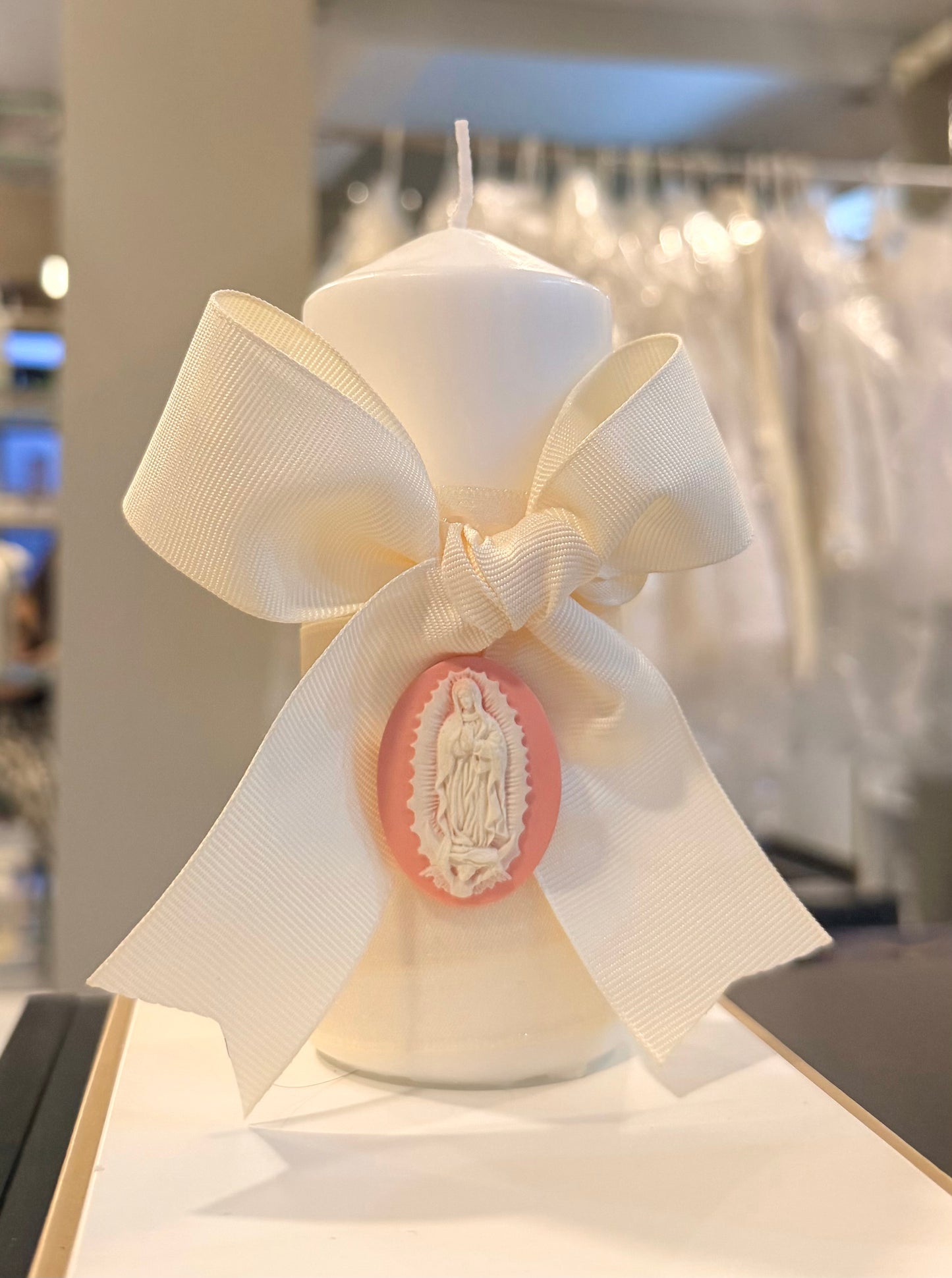 Pascualito 6'' Virgencita Guadalupe baby pink