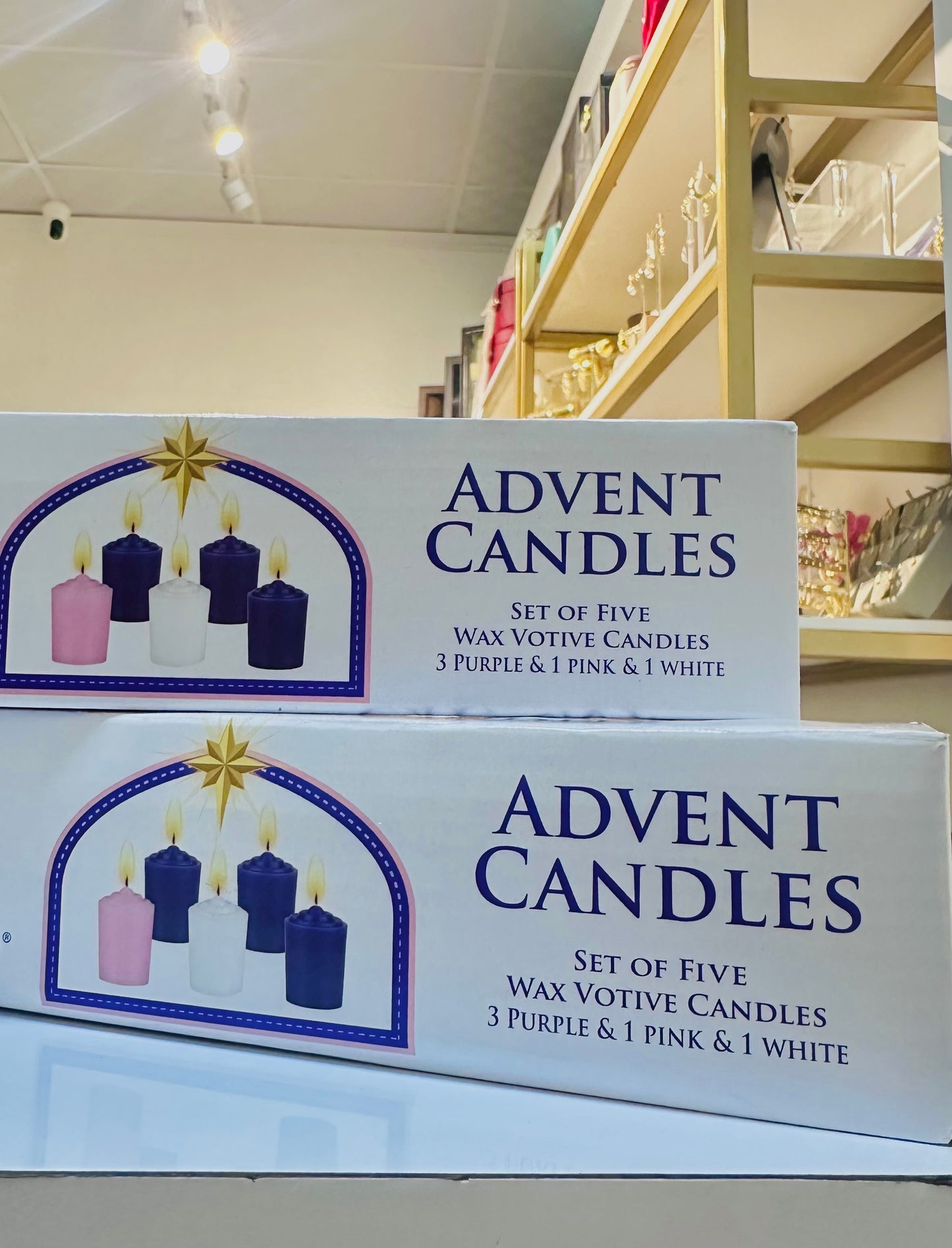 Set de velas de Adviento