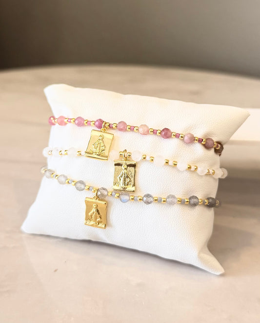 Mini virgencita ajustables