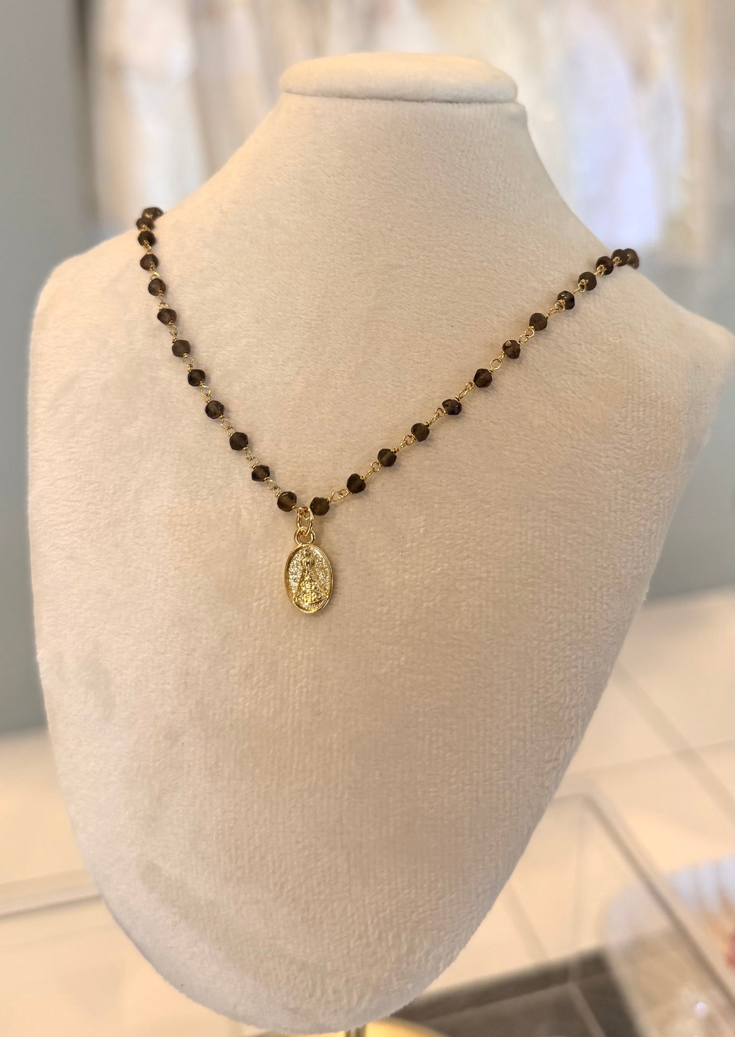 Mini morenita cristales (plata)