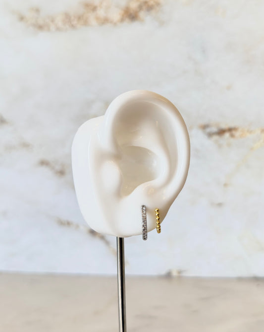 Aros dobles Silver y Gold