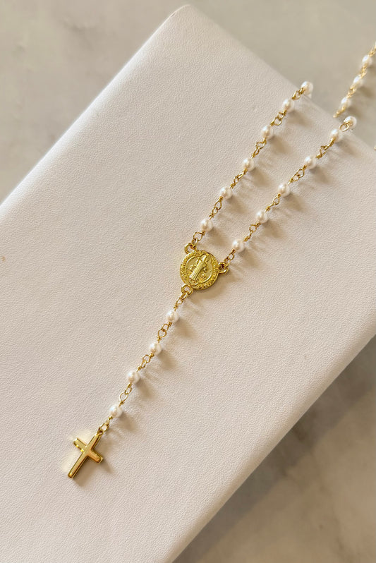 Rosario San Benito perlas