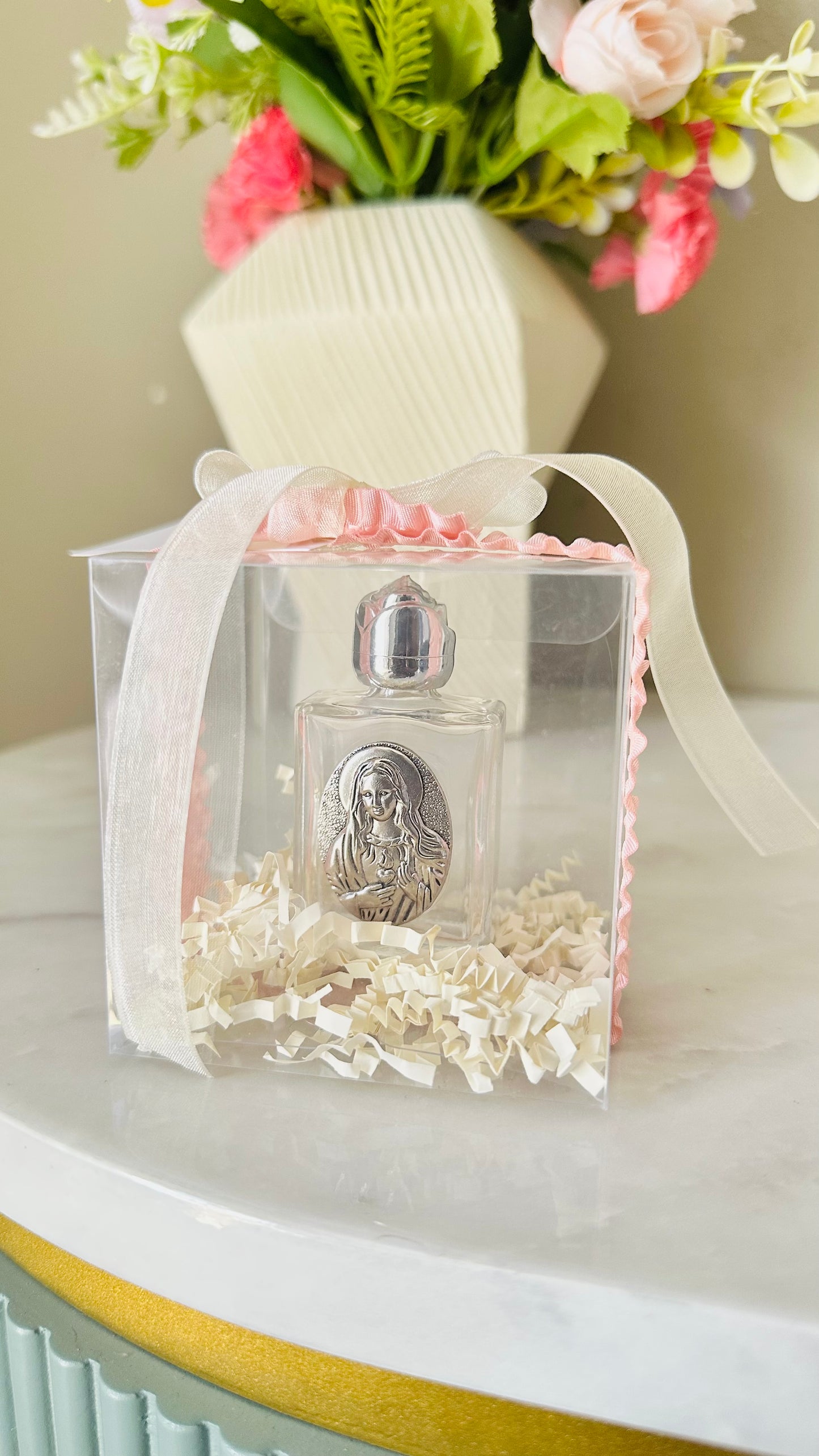 Bote para Agua Bendita cajita de regalo