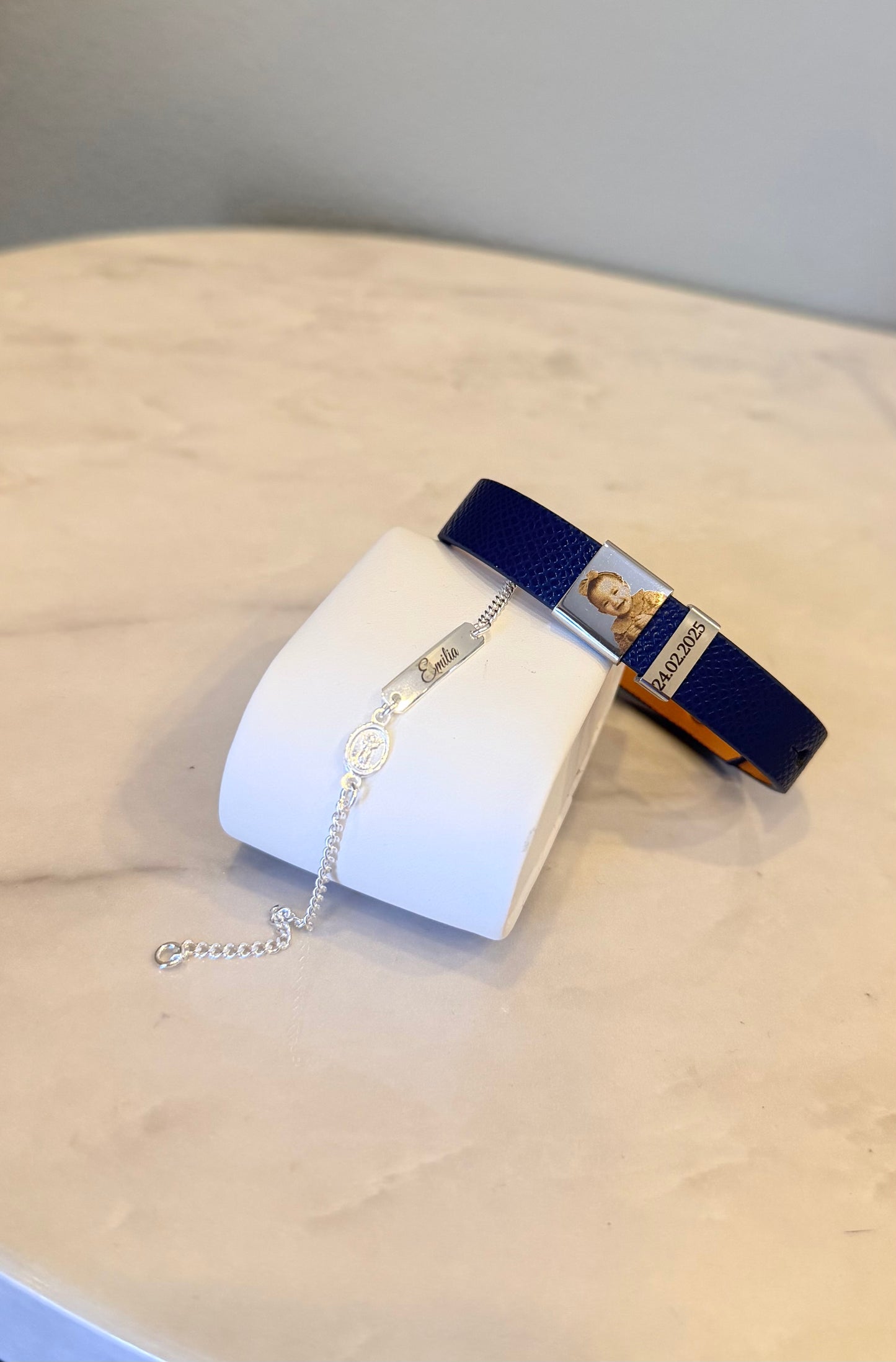 Pulsera Charms personalizados (cuerina)