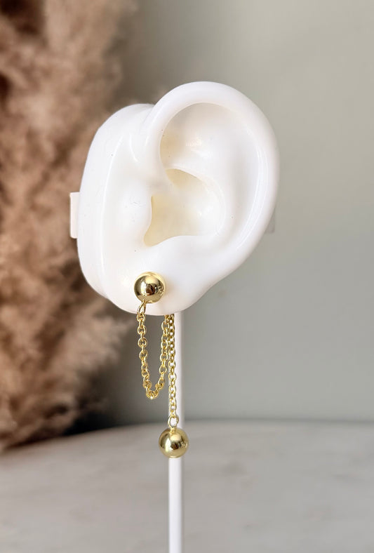 Golden drop (plata con baño)