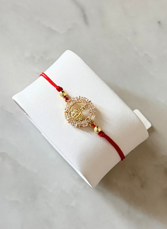 Virgen de Suyapa hilo rojo