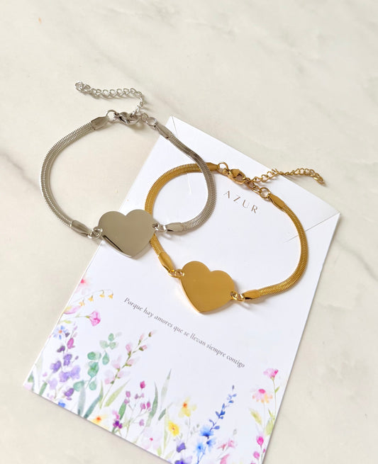 Brazalete Siempre contigo✨ (incluye 2 grabados)