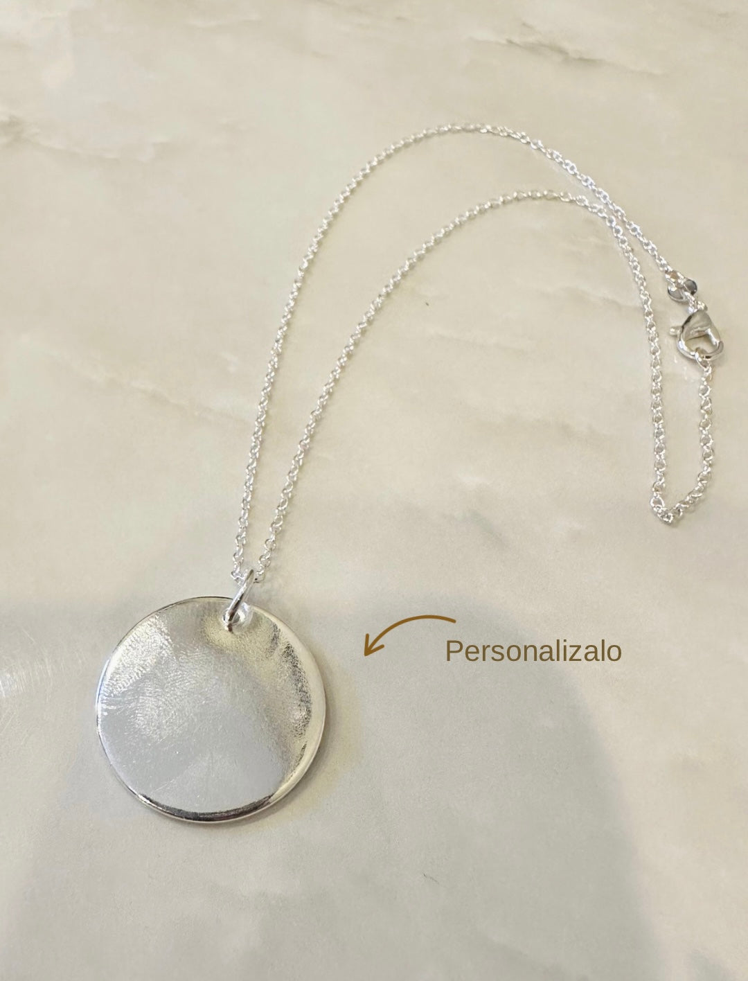 Medalla de plata (personalizada)