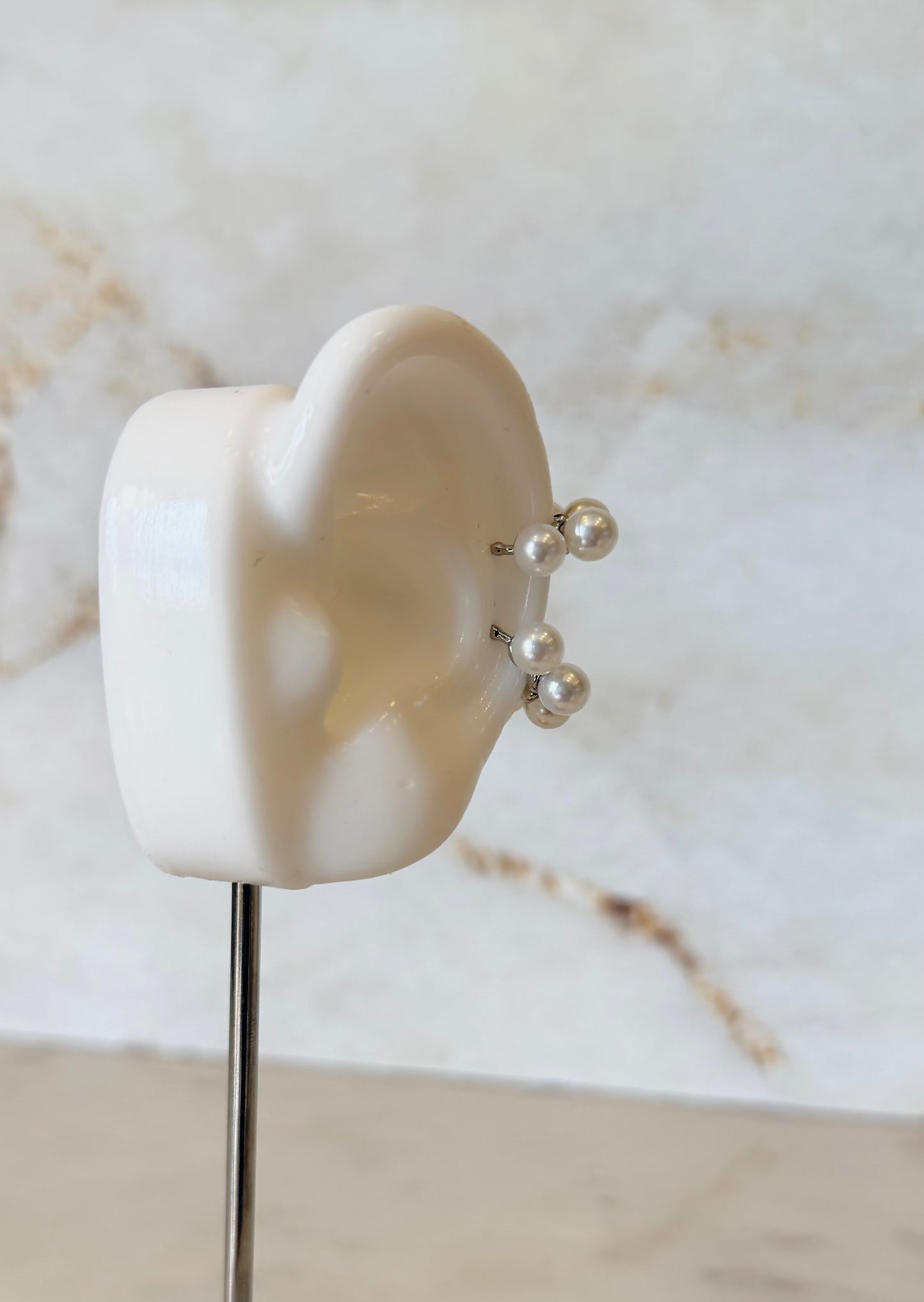 Multi Pearls Earcuff