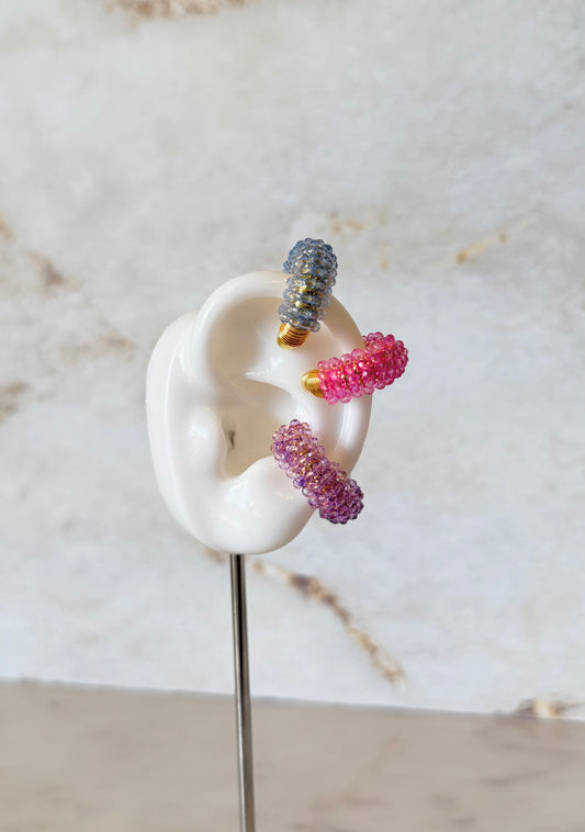 Crystal Color Earcuff