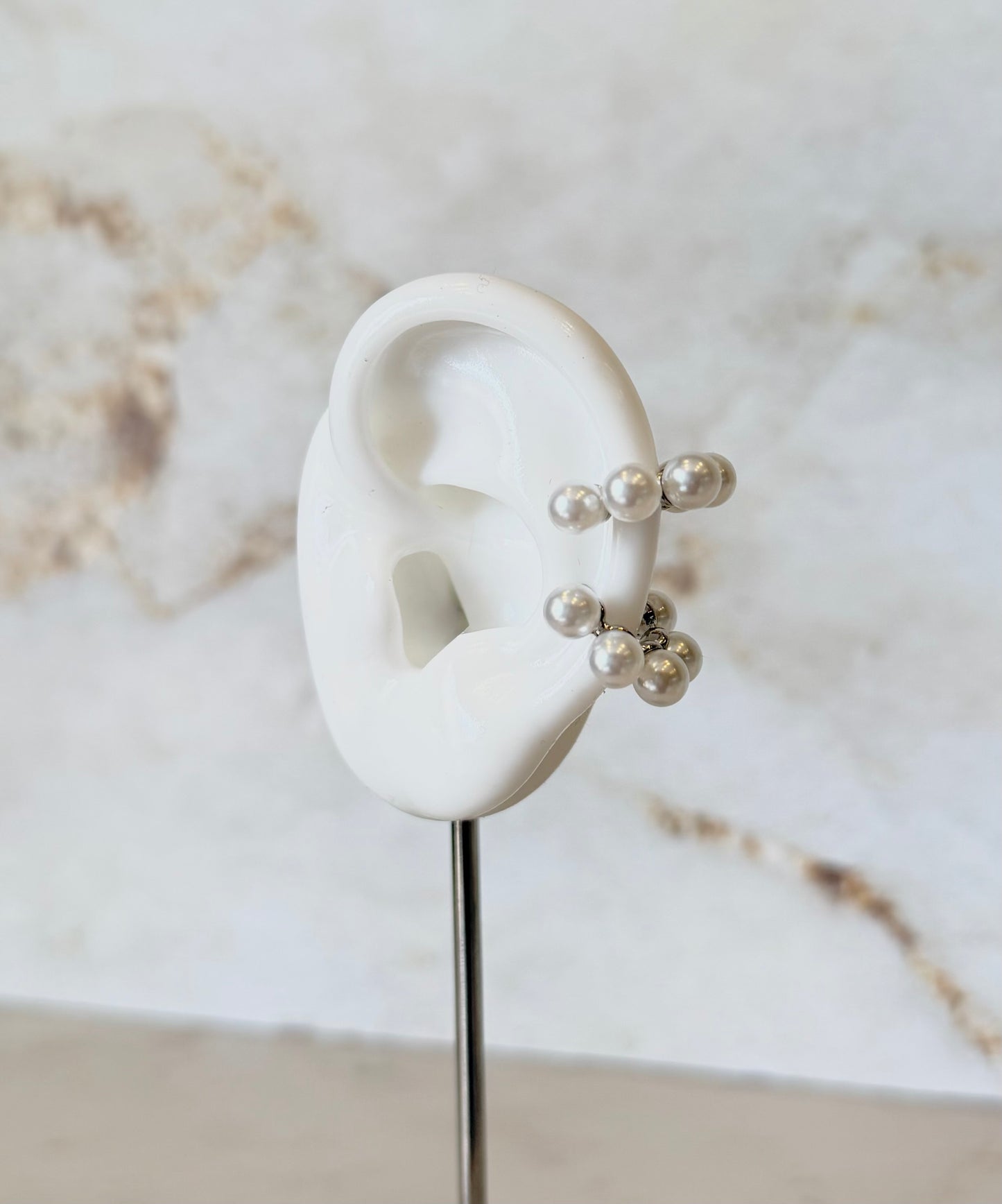Multi Pearls Earcuff