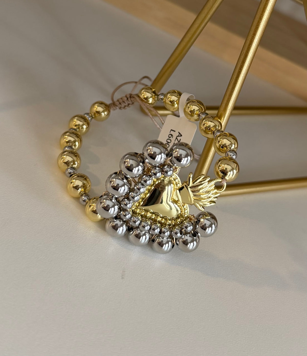 Maxi Sagrado Corazón gold y silver