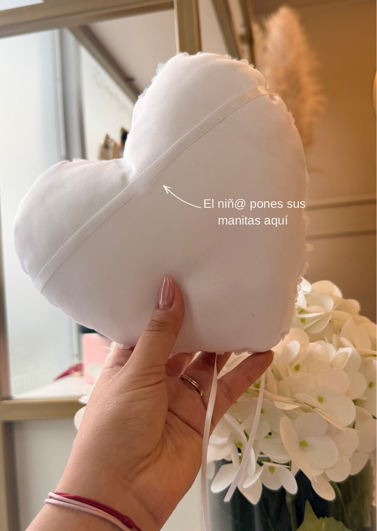 Cojín para anillos