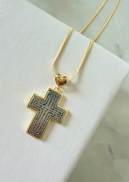 Cadenita Padre Nuestro cruz