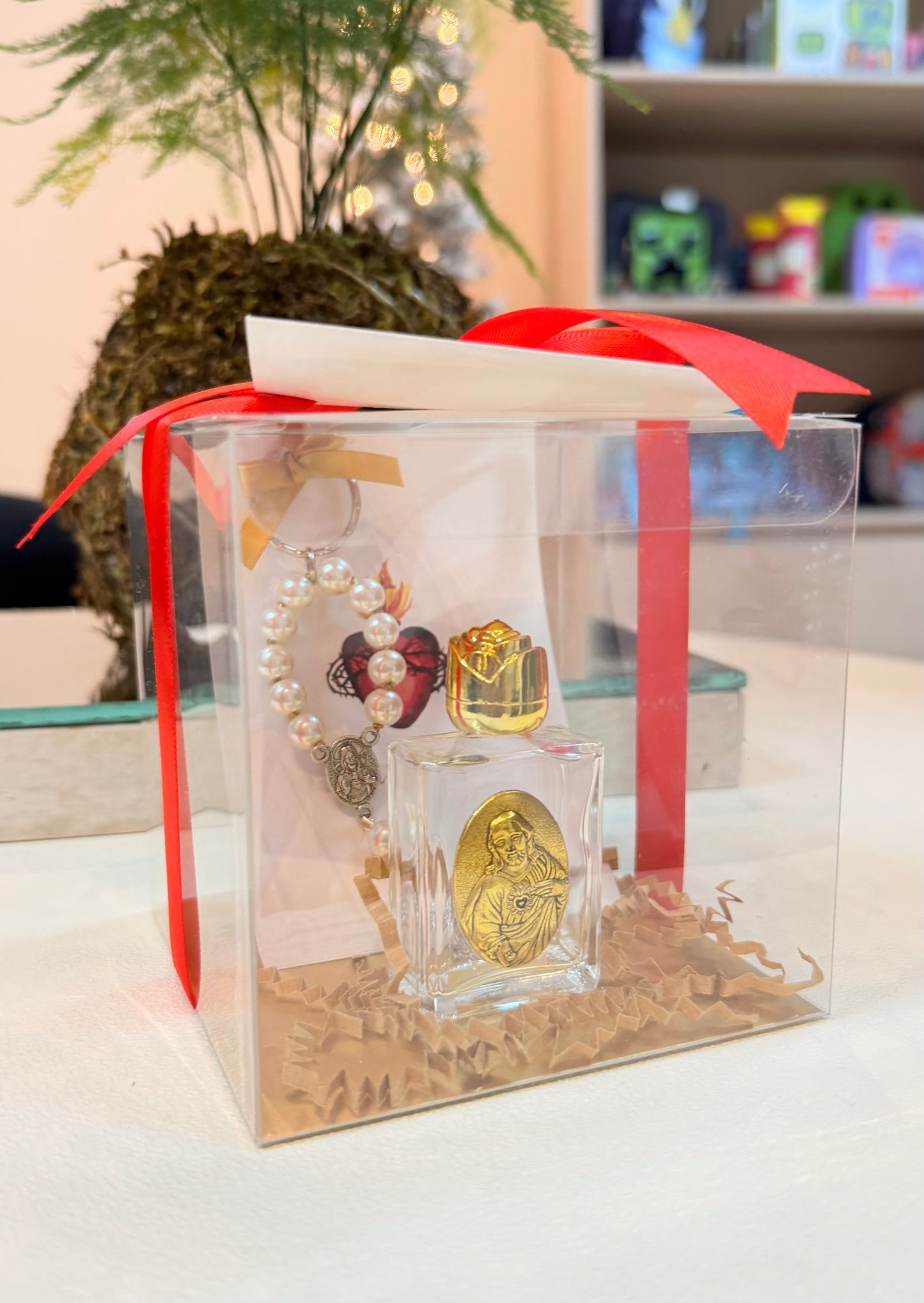 Caja de regalo navideña