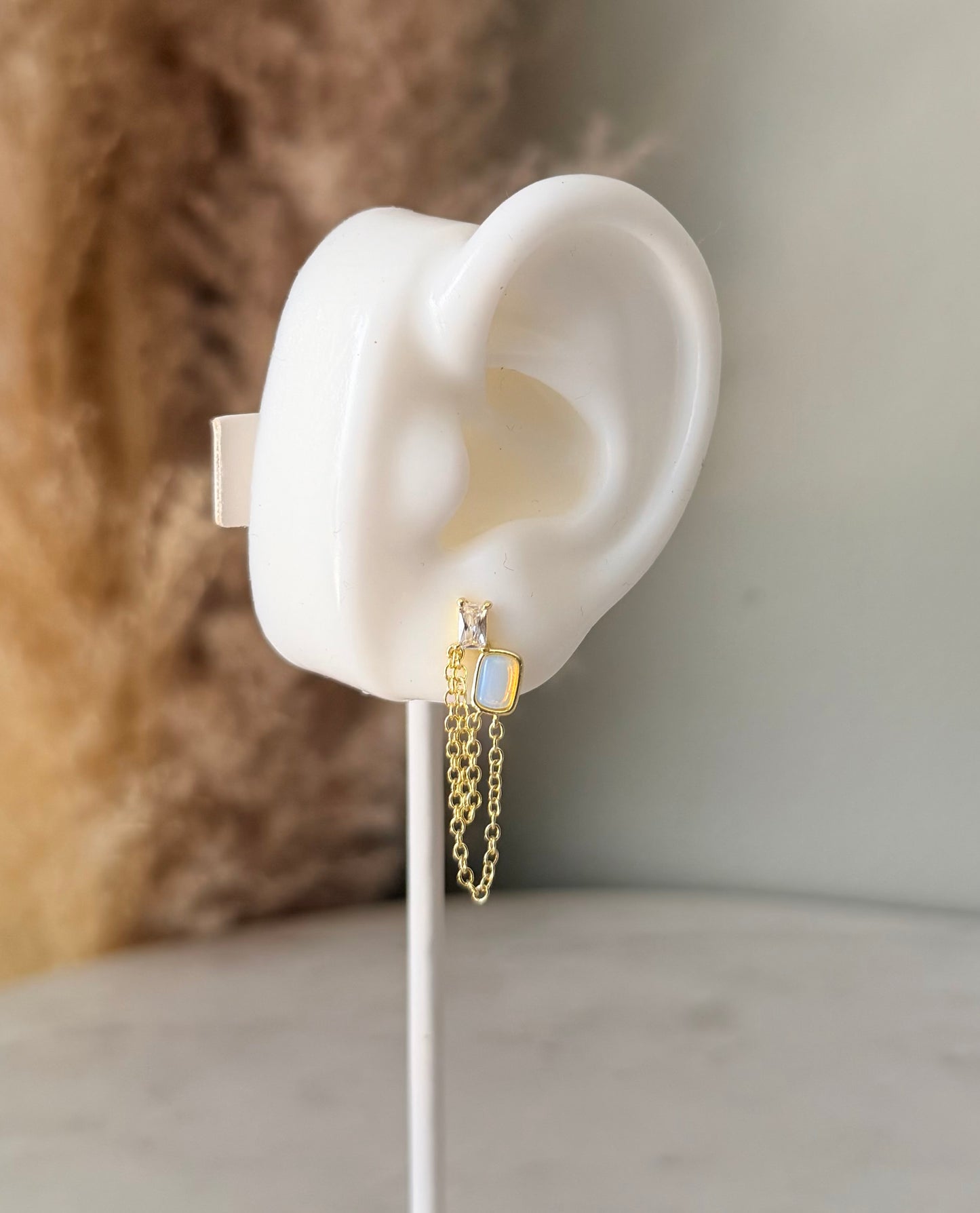 Aurora drop (plata con baño)