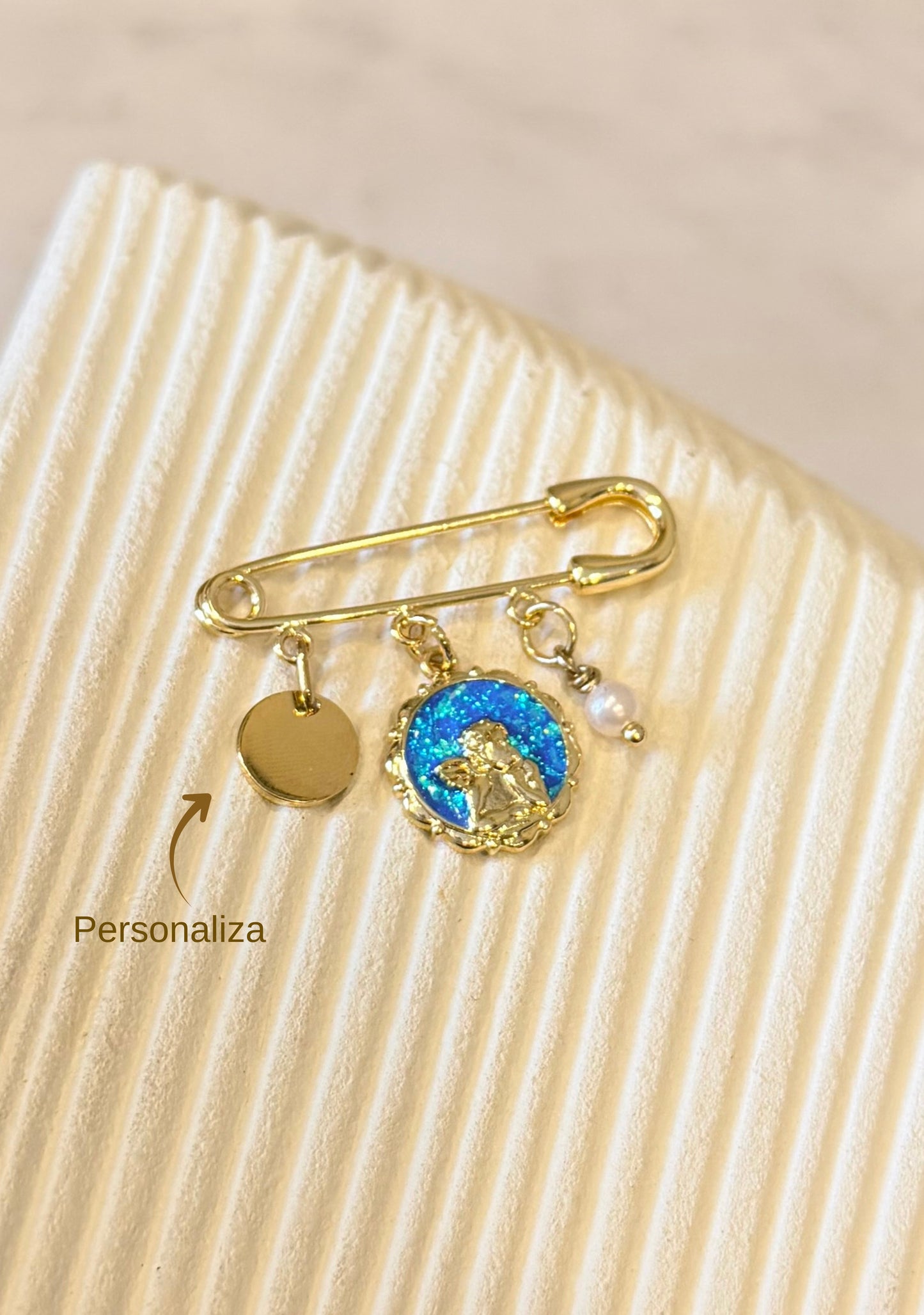 Ángel de la Guarda mi dulce compañía (se graba nombre y fecha) ✨