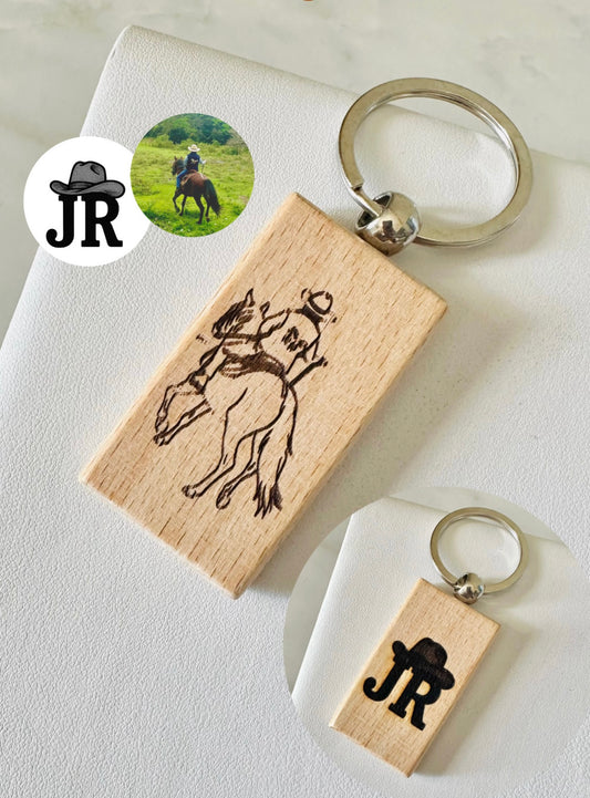Llavero de madera (personalizado)